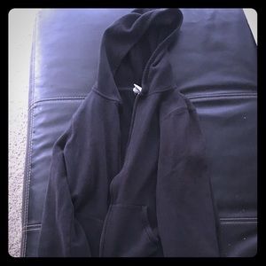 Black hoodie